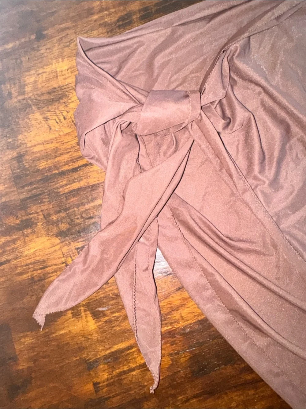 SKIMS Swim Mesh Cover Up Sarong Mini Skirt NWT